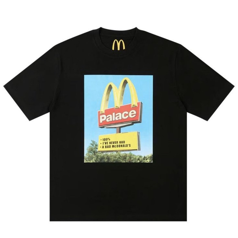 Palace x McDonald's Black T-Shirt